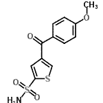 CAS#: 118976-97-9， 4-(4-Methoxybenzoyl)-2-Thiophenesulfonamide