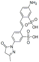 CAS#: 119-74-4， 2-[(E)-2-(4-Amino-2-Sulfophenyl)Ethenyl]-5-(3-Methyl-5-Oxo-4H-Pyrazol-1-Yl)Benzenesulfonic Acid