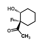 CAS#: 119030-22-7， 1-[(1S,2R)-1-Fluoro-2-Hydroxycyclohexyl]Ethanone