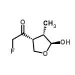 CAS#: 119232-96-1， 2-Fluoro-1-[(3R,4S,5S)-5-Hydroxy-4-Methyltetrahydro-3-Furanyl]Ethanone