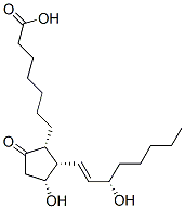 CAS#: 119314-69-1， 7-[(1R,2S,3R)-3-Hydroxy-2-[(E,3S)-3-Hydroxyoct-1-Enyl]-5-Oxo-Cyclopentyl]Heptanoic Acid