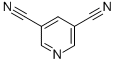 structure of CAS# 1195-58-0, Pyridine-3,5-Dicarbonitrile;Dinicotinonitrile;Zinc00332342;Ae-641/00012035