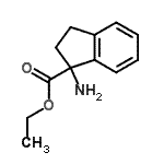 CAS 登录号：119511-77-2， 乙基1-氨基-1-茚满羧酸酯