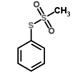 CAS#: 1197-26-8， S-Phenyl methanesulfonothioate
