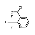 结构式 CAS# 119899-27-3, 2-(三氟甲基)烟酰氯