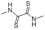 structure of CAS# 120-79-6, N,N'-Dimethylethanedithioamide;0-04-00-00061 (Beilstein Handbook Reference);Zinc01676970;Zinc02274047