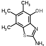 CAS#: 120164-34-3， 2-Amino-5,6,7-Trimethyl-1,3-Benzothiazol-4-Ol