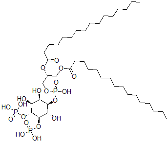 CAS#: 120595-88-2， 1,2-Dipalmitoyl-L-alpha-phosphatidyl-D-myo-inositol 4,5-bisphosphate