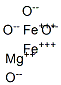 structure of CAS# 12068-86-9, Diiron Magnesium Tetraoxide;Magnesium Oxido-Oxo-Iron;Magnesium Keto-Oxido-Iron;Diiron Magnesium Tetraoxide