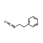 CAS#: 120877-65-8， 3-(2-Isocyanatoethyl)Pyridine
