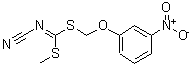 CAS#: 120958-23-8， Methyl (3-Nitrophenoxy)Methyl Cyanocarbonodithioimidate
