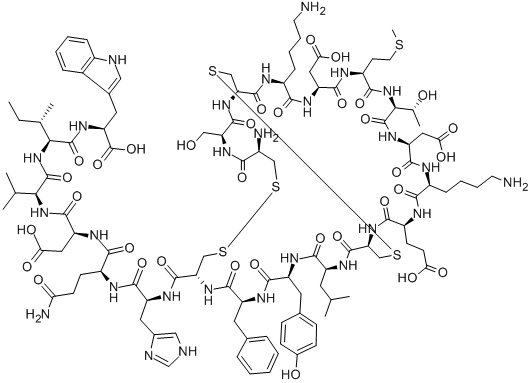 CAS#: 120972-53-4， Sarafotoxin S 6B