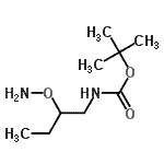 CAS#: 121102-98-5， 2-Methyl-2-Propanyl [2-(Aminooxy)Butyl]Carbamate