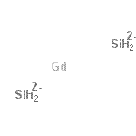 structure of CAS# 12134-75-7, Hexahydro-Silicate(2-) Gadolinium (2:1)