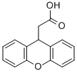 structure of CAS# 1217-58-9, 9H-Xanthene-9-Aceticacid;2-(9H-Xanthen-9-Yl)Ethanoate;Zinc00360655