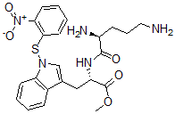 CAS#: 121864-76-4， H-Ornithyl-2-(2-Nitrophenylsulfenyl)Tryptophan Methyl Ester