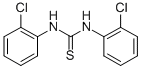 结构式 CAS# 1219-68-7, 1,3-二(2-氯苯基)硫脲