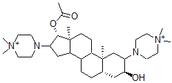 CAS#: 121935-02-2， 3-Desacetylpipecuronium