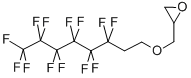 structure of CAS# 122193-68-4, 2-[[(3,3,4,4,5,5,6,6,7,7,8,8,8-Tridecafluorooctyl)Oxy]Methyl]-Oxirane;3-(3,3,4,4,5,5,6,6,7,7,8,8,8-TRIDECAFLUOROOCTYLOXY)-1,2-EPOXYPROPANE;2-[(3,3,4,4,5,5,6,6,7,7,8,8,8-Tridecafluorooctyloxy)Methyl]Oxirane;Glycidyl(3,3,4,4,5,5,6,6,7,7,8,8,8-Tridecafluorooctyl) Ether