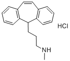 structure of CAS# 1225-55-4, Protriptyline Hydrochloride;Nsc169912;Vivactyl;Wln: L C676 Bhj B3m1 &Gh