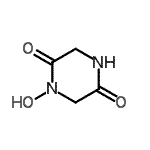 CAS 登录号：122556-75-6， 1-羟基-2,5-哌嗪二酮