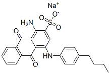 CAS#: 12269-82-8， Sodium 1-Amino-4-[(4-Butylphenyl)Amino]-9,10-Dihydro-9,10-Dioxoanthracene-2-Sulphonate