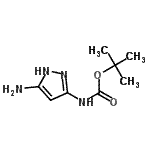 CAS#: 123363-50-8， 2-Methyl-2-Propanyl (5-Amino-1H-Pyrazol-3-Yl)Carbamate