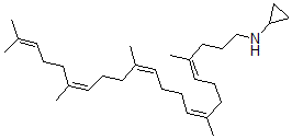CAS#: 123594-76-3， N-[(4Z,8Z,12Z,16Z)-4,8,13,17,21-Pentamethyldocosa-4,8,12,16,20-Pentaenyl]Cyclopropanamine