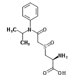 CAS#: 123732-80-9， 3-({2-[Isopropyl(Phenyl)Amino]-2-Oxoethyl}Sulfinyl)-D-Alanine