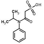 CAS#: 123732-85-4， 2-[Isopropyl(Phenyl)Amino]-2-Oxoethanesulfonic Acid