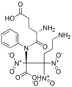 CAS#: 123774-73-2， (2R)-6-Amino-2-[[(2S)-2-Amino-5-Hydroxy-5-Oxopentanoyl]-Phenylamino]-2,3,3-Trinitrohexanoic Acid
