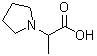 结构式 CAS# 123912-78-7, 2-(1-吡咯烷基)丙酸