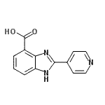 CAS#: 124340-93-8， 2-(4-Pyridinyl)-1H-Benzimidazole-4-Carboxylic Acid