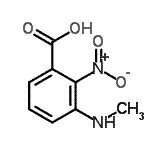 CAS#: 124341-37-3， 3-(Methylamino)-2-Nitrobenzoic Acid