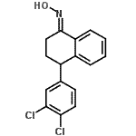 CAS#: 124345-14-8， (1E)-4-(3,4-Dichlorophenyl)-N-Hydroxy-3,4-Dihydro-1(2H)-Naphthalenimine