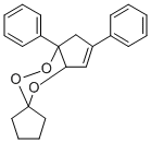 CAS#: 124378-33-2， (4aS,7aS)-6,7a-Diphenylspiro[7,4a,7a-trihydrocyclopenta[2,1-e]1,2,4-trioxane-3,1'-cyclopentane]