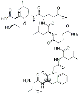 CAS#: 124774-36-3， L-Threonyl-L-Phenylalanylglycyl-L-Leucyl-L-Glutaminyl-L-Leucyl-L-alpha-Glutamyl-L-Leucyl-L-Threonine