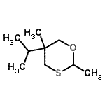 CAS#: 124898-64-2， 5-Isopropyl-2,5-Dimethyl-1,3-Oxathiane