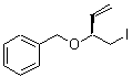 结构式 CAS# 124909-04-2, ({[(2S)-1-碘-3-丁烯-2-基]氧基}甲基)苯