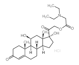 CAS#: 125-03-1， Hydrocortamate Hydrochloride