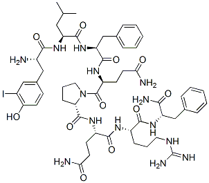 CAS#: 125009-85-0， (125)I-Tyr-Leu-Phe-Gln-Pro-Gln-Arg-Phe-NH2