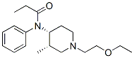 CAS#: 125080-84-4， N-[(3S,4R)-1-(2-Ethoxyethyl)-3-Methylpiperidin-4-Yl]-N-Phenylpropanamide