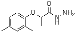 结构式 CAS# 125096-55-1, 2-(2,4-二甲基苯氧基)丙酰肼