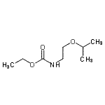 CAS#: 125183-20-2， Ethyl (2-Isopropoxyethyl)Carbamate