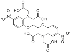 CAS#: 125367-32-0， N,N'-[1,2-Ethanediylbis[Oxy(4-Nitro-2,1-Phenylene)]]Bis[N-(Carboxymethyl)-Glycine]