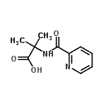 CAS 登录号：125686-76-2， 2-甲基-N-(2-吡啶基羰基)丙氨酸