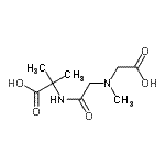 CAS#: 125686-89-7， N-(Carboxymethyl)-N-Methylglycyl-2-Methylalanine