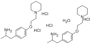CAS#: 126002-30-0， 1-[4-(2-Piperidin-1-Ylethoxy)Phenyl]Propan-2-Amine Dihydrochloride