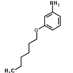 结构式 CAS# 126062-51-9, 3-(己氧基)苯胺