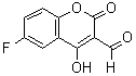 structure of CAS# 126214-26-4, 6-Fluoro-4-Hydroxy-2-Oxo-2H-Chromene-3-Carbaldehyde;6-FLUORO-4-HYDROXY-2-OXO-2H-CHROMENE-3-CARBALDEHYDE